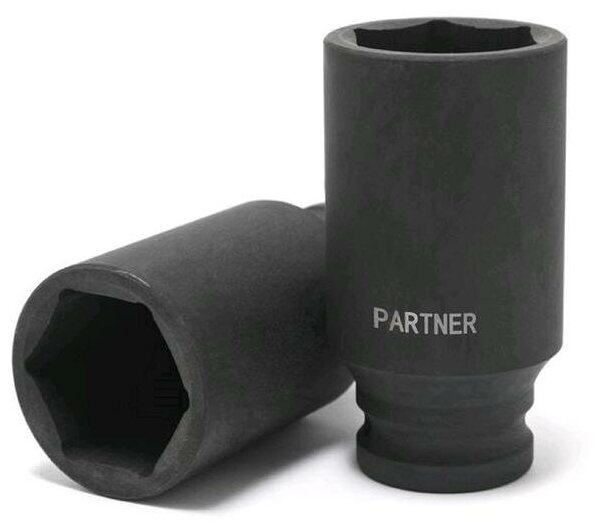 PARTNER PA-4458516 Головка ударная глубокая, 16 мм, 6 гр, 1/2 inch 1шт