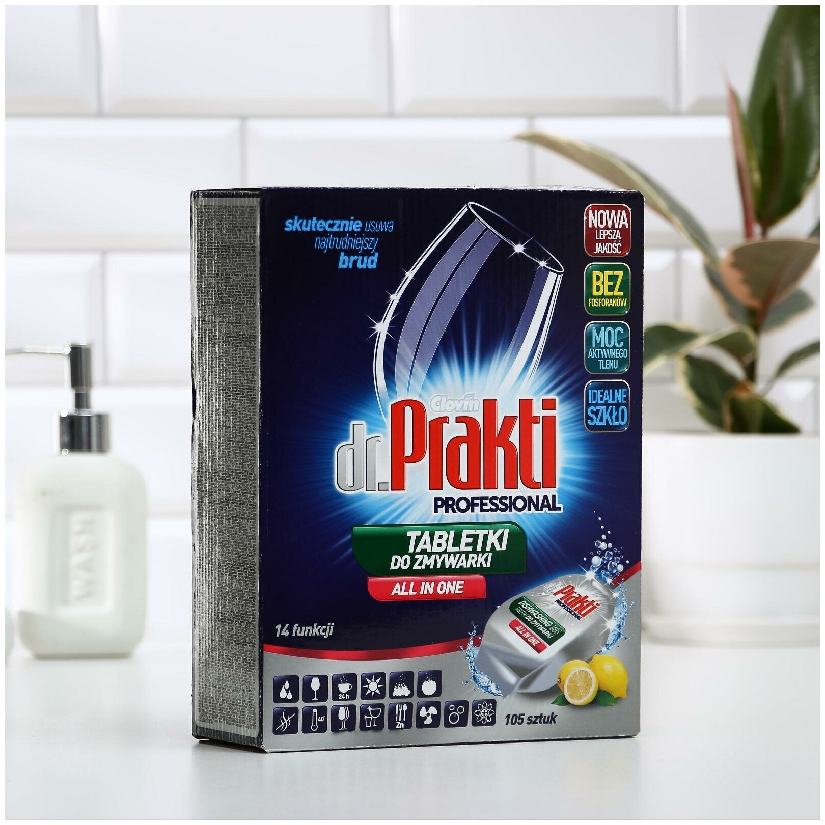 Таблетки для посудомоечных машин DR PRAKTI Professional, 105 шт - фотография № 16