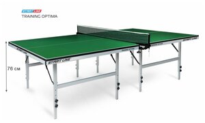 Теннисный стол Start Line Training Optima green любительский, для помещений, с регулировкой высоты