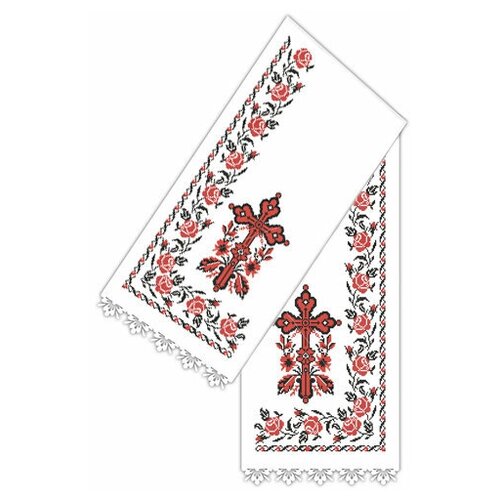 Набор для вышивки крестом Каролинка Рушник божник женский под вышивку для икон длина 1,4 м набор для вышивки крестом каролинка рушник божник женский под вышивку для икон длина 1 4 м