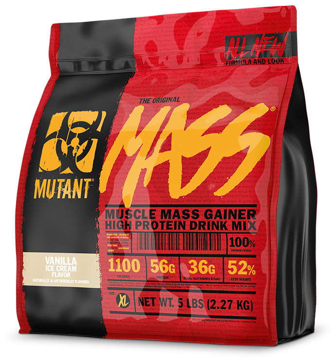 MUTANT Mass 5lb (2,27 кг) (Vanilla Ice Cream Flavor)