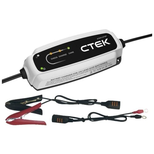 Зарядное устройство CTEK CT5 START STOP черный/серебристый
