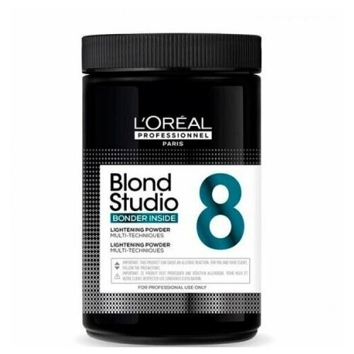 обесцвечивающая пудра с бондингом blond studio bonder inside lightening powder 500г L'Oreal Professionnel Blond Studio Пудра для обесцвечивания волос с бондингом Bonder Inside Powder 500 г