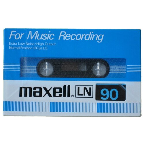 Аудиокассета Maxell LN90 For Music Recording