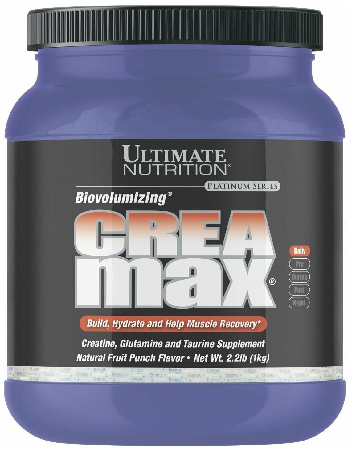 Креатиновый комплекс Ultimate Nutrition CREAMAX вкус Фруктовый Пунш 907 гр