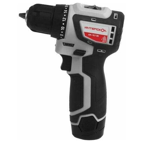 Дрель Интерскол ДА-1012В2х2Ач 873000₽
