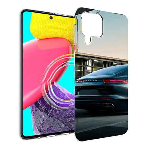 Чехол MyPads porsche порш 4 для Samsung Galaxy M53 (SM-M536) задняя-панель-накладка-бампер чехол mypads porsche порш 4 для samsung galaxy s23 задняя панель накладка бампер