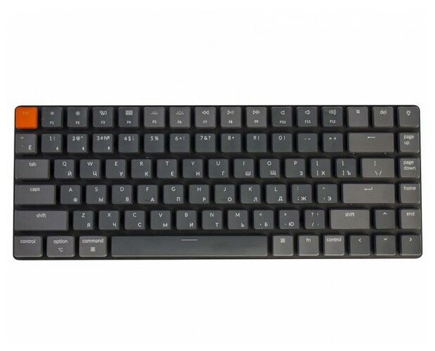 Клавиатура Keychron K3 RGB Optical Red Switch Dark Grey (ver.2)