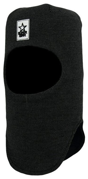 Шапка-шлем mialt, размер 50-52, серый