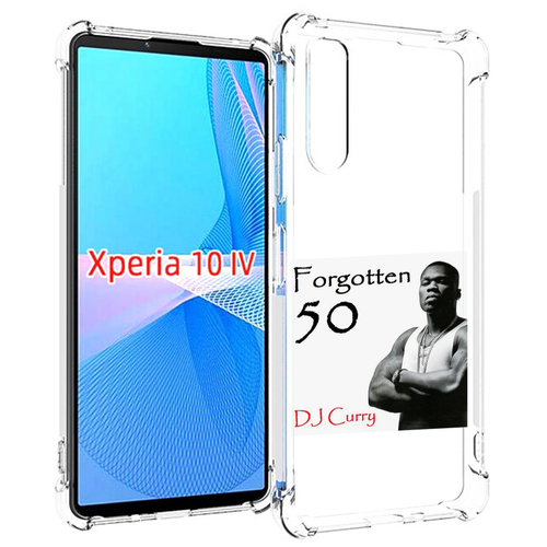 Чехол MyPads 50 Cent - Forgotten 50 для Sony Xperia 10 IV (10-4) задняя-панель-накладка-бампер