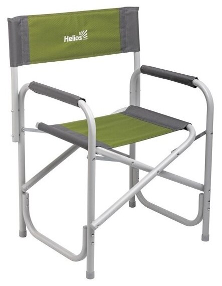 Кресло Helios T-HS-DC-95200-GG директорское, серый-зеленый