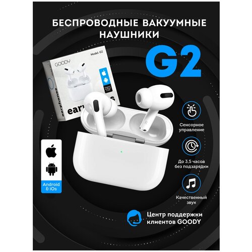 Наушники беспроводные гарнитура микрофон 65900₽