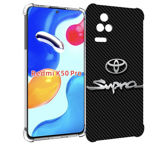 Чехол MyPads toyota тойота 2 для Xiaomi Redmi K50 / K50 Pro задняя-панель-накладка-бампер чехол mypads toyota тойота 3 для xiaomi redmi a1 задняя панель накладка бампер