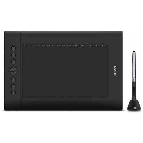 Графический планшет HUION H610 Pro v2 черный
