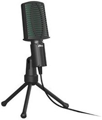 Вокальный микрофон (конденсаторный) Ritmix RDM-126 Black-Green