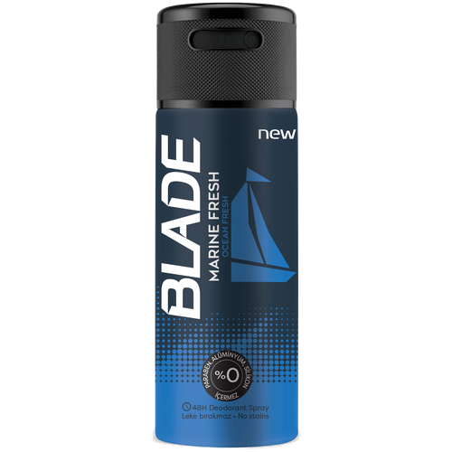 Дезодорант-спрей BLADE Marine Fresh, 150 мл