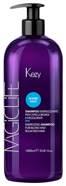 Шампунь укрепляющий для светлых и обесцвеченных волос / Enrgizing shampoo for blond and bleached hair 1000 мл