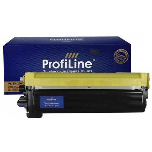 Картридж TN-230C для Brother HL-3040cncn, MFC-9120cn, HL-3040, MFC-9120 ProfiLine голубой картридж profiline tn 230y для принтеров brother dcp 9010 dcp 9010cn hl 3040 hl 3040cn mfc 9020 mfc 9020cn hl 3050 hl 3070 mfc 9010 mfc 9320 hl 3070cw mfc 9120cn mfc 9320cw yellow 1400 копий совместимый