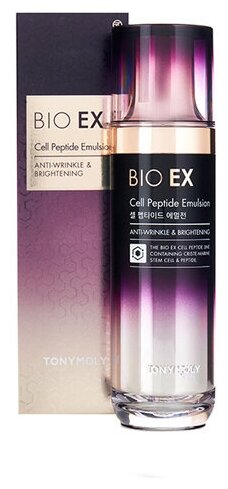 TONYMOLY BIO Eх Cell Peptide Emulsion Антивозрастная эмульсия для лица с пептидами