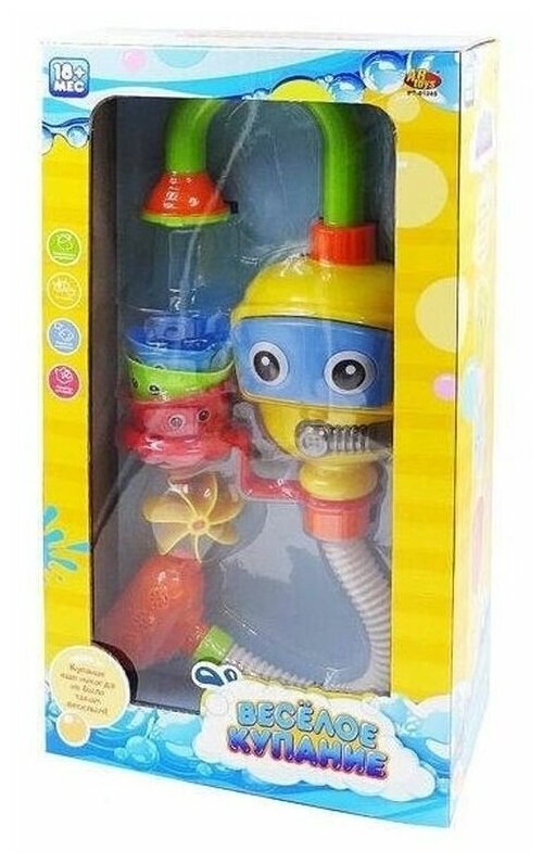 Веселое купание. Робот-фонтан для ванной (PT-01245) ABtoys - фото №2