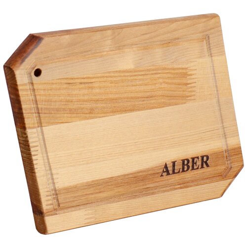 Разделочная доска Alber Ромб, 34х18 см, бежевый