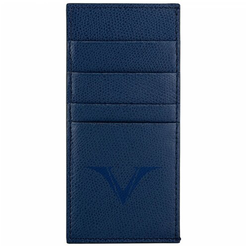 Держатель для кредитных карт кожаный Visconti VSCT синий (KL04-02)