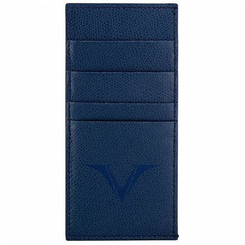 Держатель для кредитных карт кожаный Visconti VSCT синий (KL04-02)