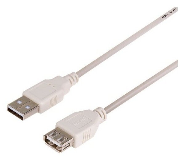 Удлинитель USB 2.0 Тип A - A Rexant 18-1117 USB (1 штука) 5.0m