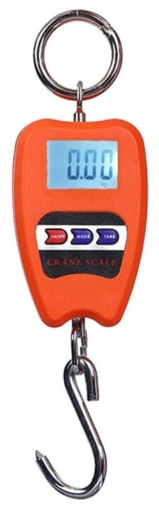 Весы подвесные крановые, 200 кг. JUANJUAN Mini Crane Scale цифровой безмен из нержавеющей стали с ЖК дисплеем.