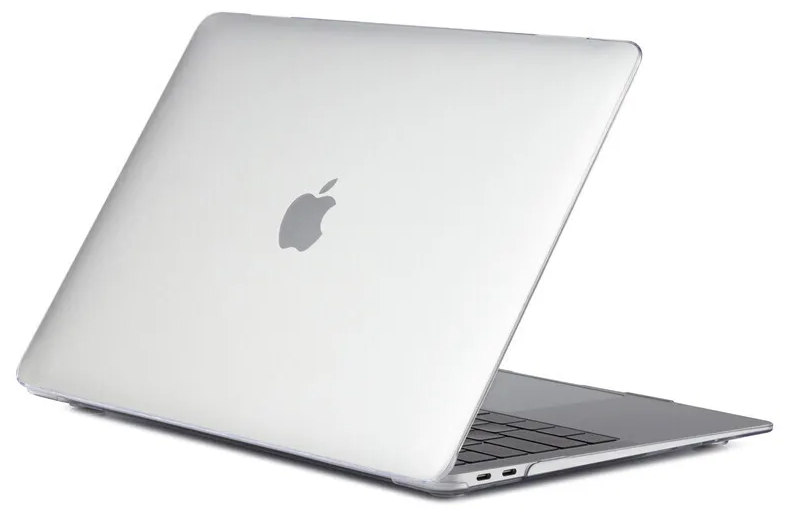 Чехол-накладка пластиковая для MacBook Pro 16.2 2021 M1 M2 M3 (Модель: A2485 A2780 A2991), Кристально прозрачный