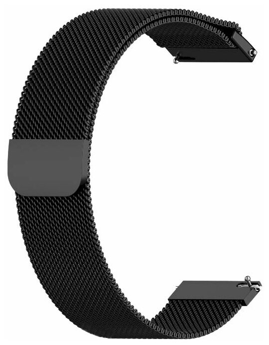Ремешок для смарт-часов Xiaomi Watch шириной 22 мм (миланская петля), черный
