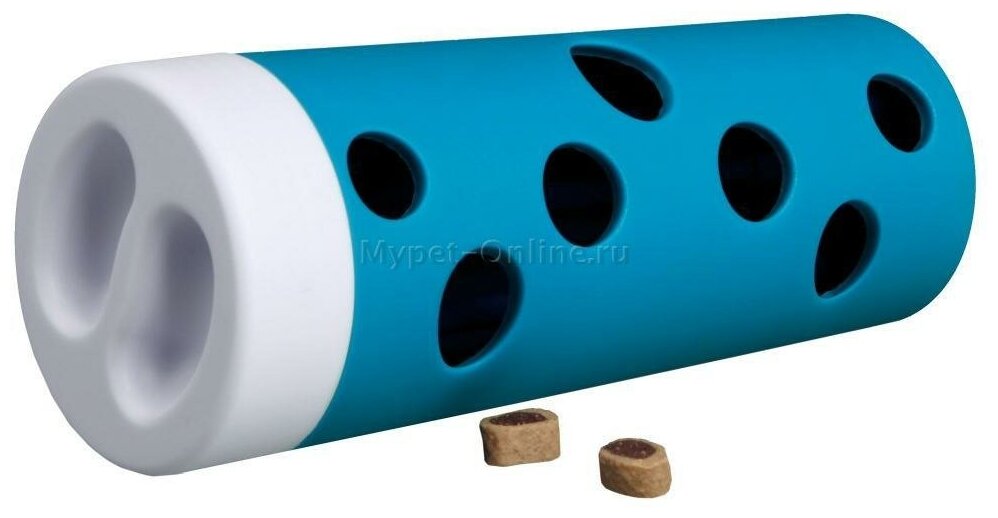 Игрушка для кошек Trixie Snack Roll, размер 6х5х14см, синий