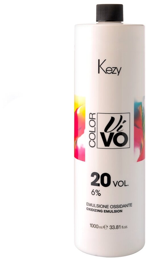 Kezy, Эмульсия окисляющая 6% Color Vivo Oxidizing emulsion, 1000 мл