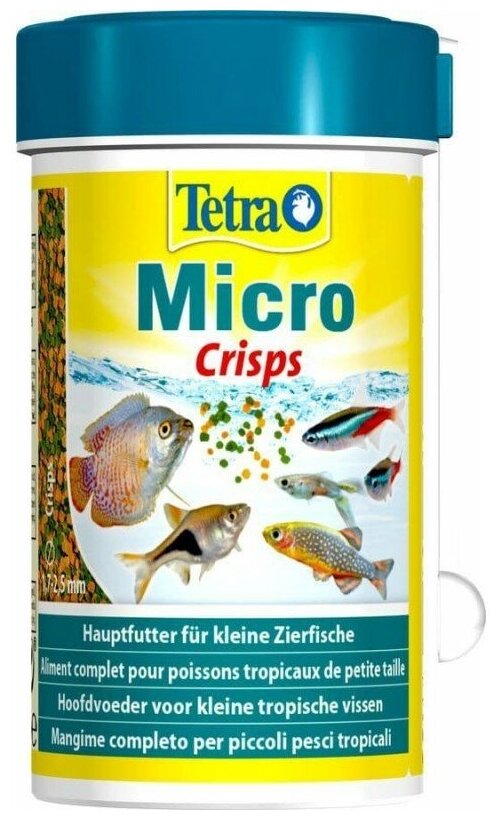 Корм для аквариумных рыб Tetra Micro Crisps 100 мл (чипсы) - фотография № 8