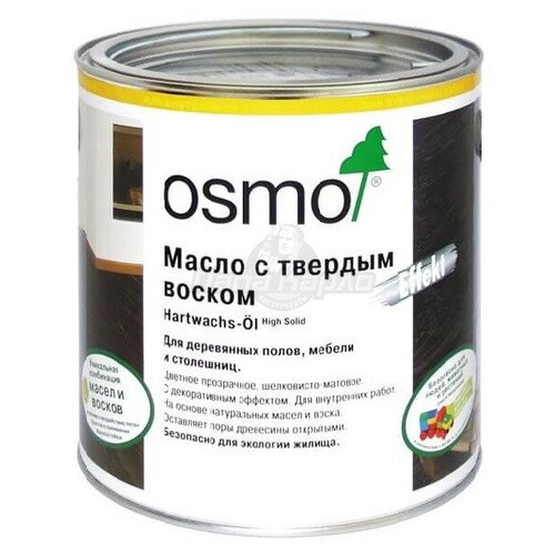 Масло с твёрдым воском, золото Osmo Осмо 3092 \ 0,125л