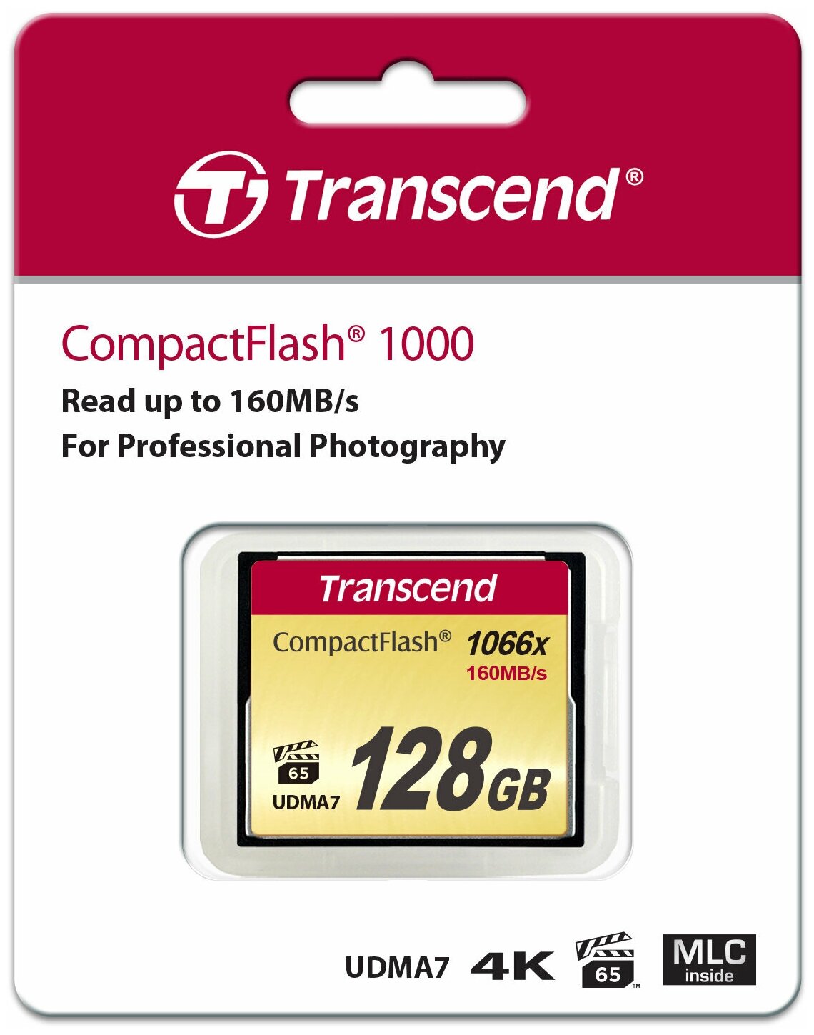 Карта памяти Compact-Flash Transcend - фото №3