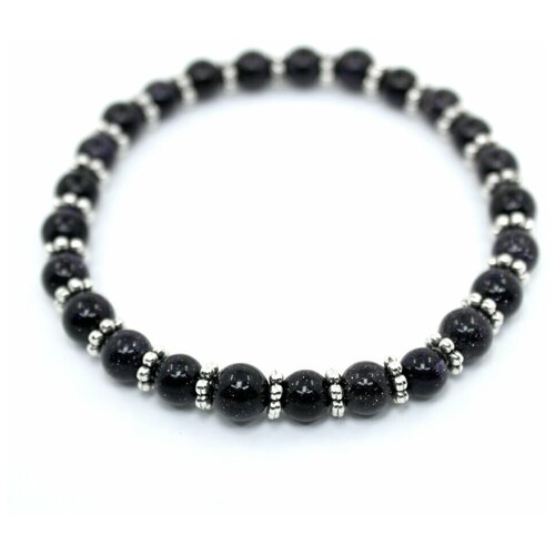 фото Handinsilver ( посеребриручку ) браслет из синего авантюрина 6мм