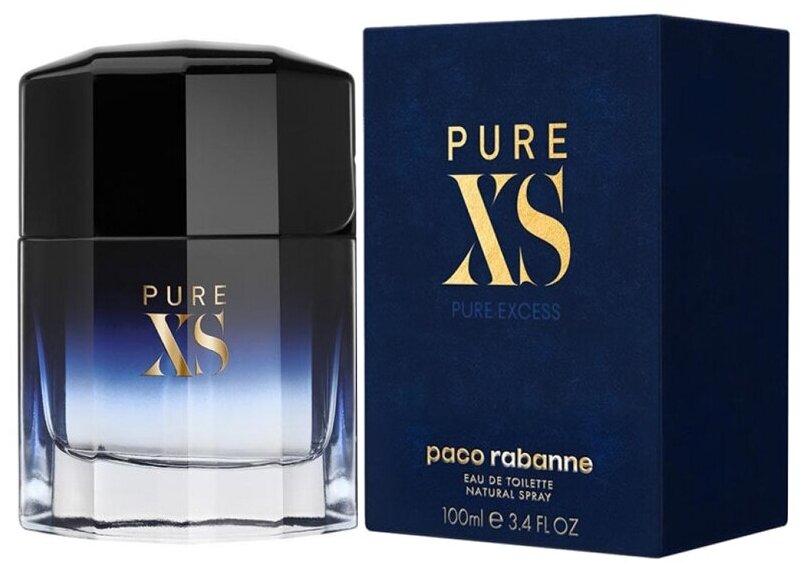 Paco rabanne PURE XS EXCESS Eau De Toilette 100мл мужские