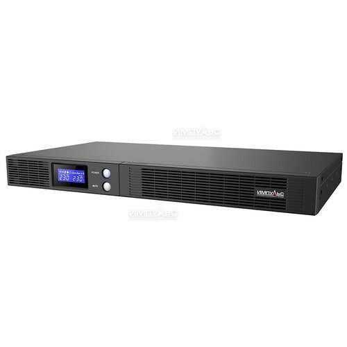 ups spr 500 line interactive 700 va 560 w 6 iec320 c13 outlets with backup power usb rs 232 snmp card slot rj45 protection 2 batteries 6vх7ah ИБП Импульс слим 500 500 VA, IEC, розеток - 4 (SL50101)