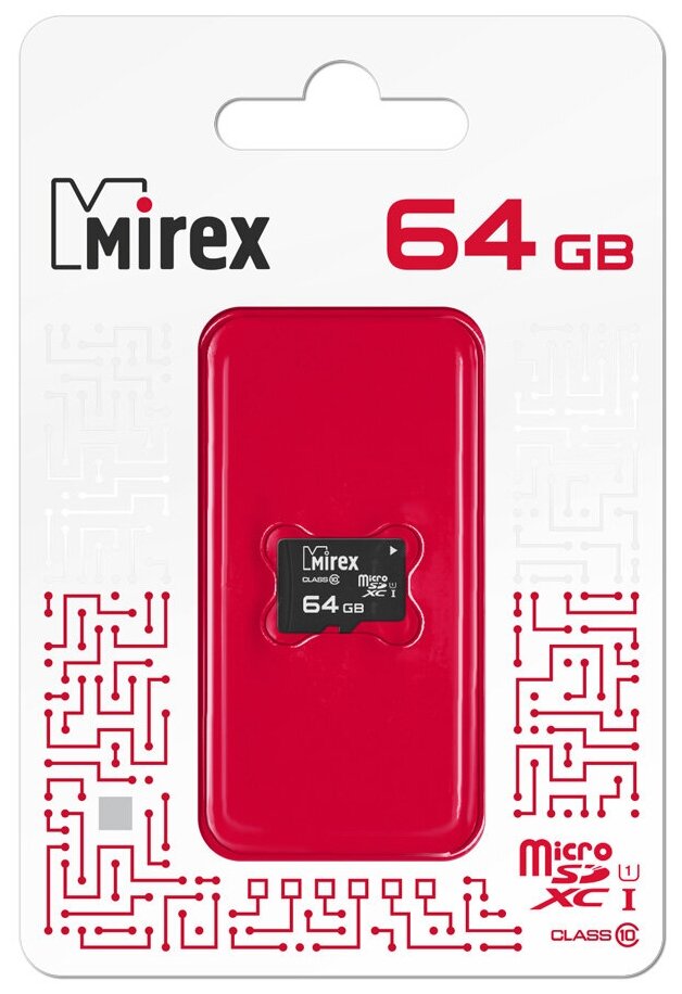 Карта памяти MIREX Micro SDХC MC10SD64 64GB - фото №8