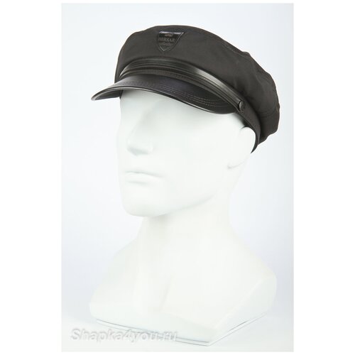 Кепка картуз Bersar цвет Чёрный размер 58