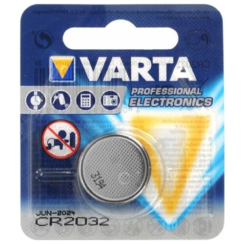 Элемент питания СR 2032 Varta Electronics элемент питания varta electronics cr 2025 6025101401