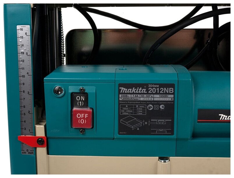 Станок рейсмусовый Makita 2012 NB 1550Вт 8500об\\\\м