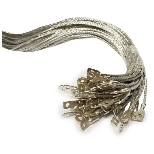 Проводник заземляющий П-750 S6мм два наконечника зэтарус zeta11230 376₽