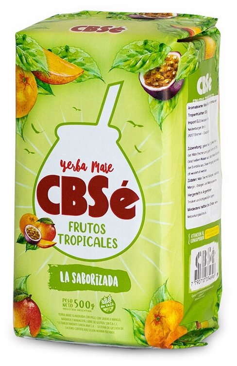 Чай мате CBSe Frutos Tropicales 500 гр.