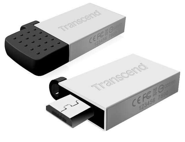 Transcend JetFlash 380 64GB (серебристый) - фото №10