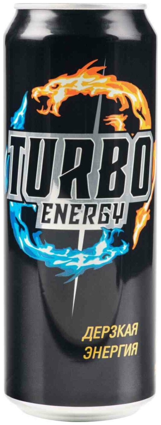 Энергетический напиток Turbo Energy Чистая энергия, 0.45 л - фотография № 3
