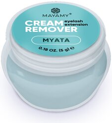 Innovator Cosmetics Ремувер для ресниц MAYAMY Myata кремовый, 5 г