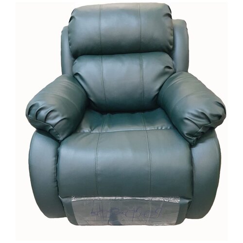 Реклайнер кресло глайдер универсальное механическое для салонов красоты - зеленое (ЛАТТЕ412)