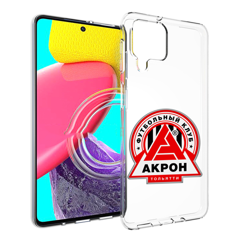 Чехол MyPads фк-акрон-2 для Samsung Galaxy M53 (SM-M536) задняя-панель-накладка-бампер чехол mypads фк акрон 2 для samsung galaxy m04 задняя панель накладка бампер